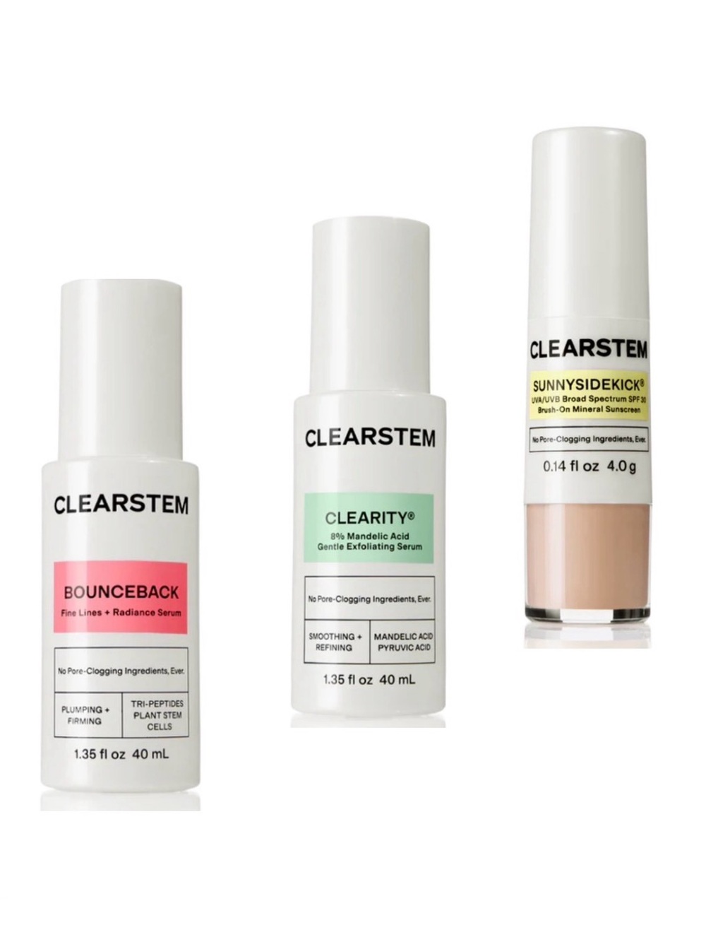 NEW CLEARSTEM Skincare Set ($204 value)